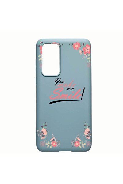 bestcase Husa Huawei P40, You Make Me Smile, rezistenta la uzura, anti-alunec...