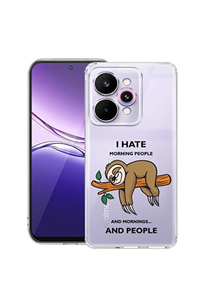 bestcase ¬Æ Husa Clear Slim Silicon Compatibila cu Realme 15 / 15 Pro, I Hate...