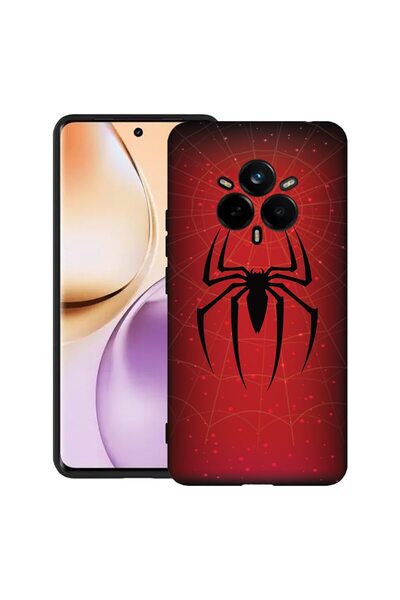 bestcase Husă pentru Realme 14 Pro Plus 5G, Spider, Silicon subțire 0.8MM, An...