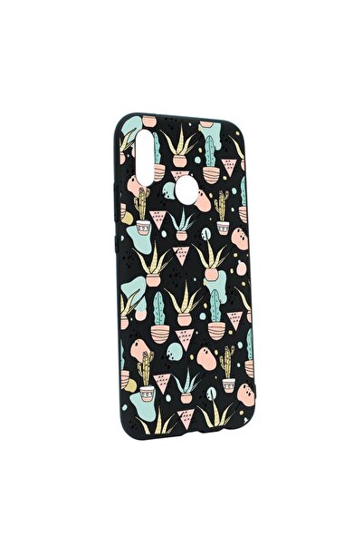 bestcase Husa Silicon Compatibila Cu Huawei P20 Lite, Cactus, rezistenta la u...