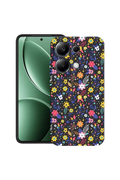 bestcase Θήκη για Poco M6 Pro 4G / Xiaomi Redmi Note 14 Pro 4G με σχέδιο λουλ...