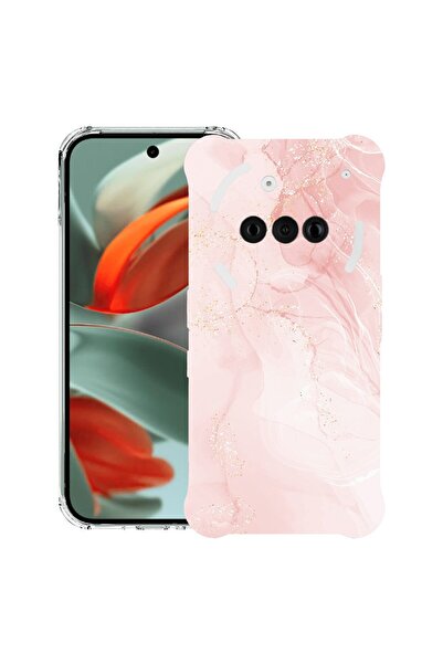 bestcase Съвместим калъф за Nothing Phone (3a), противоударен 1.5 мм, пастелн...