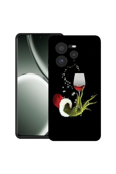 bestcase Husă pentru Realme GT 7 Pro, Silicon subțire premium de 1.2MM, Xmas ...