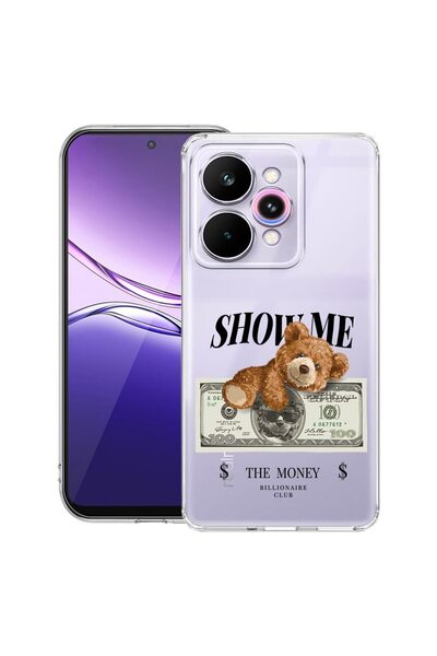 bestcase Husă transparentă subțire din silicon compatibilă cu Realme 15 / 15 ...