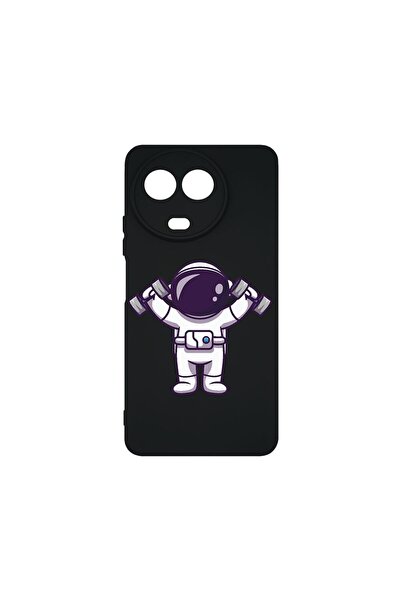 bestcase Premium Liquid Silicone Case, Compatible with Realme 11 5G, Astronau...