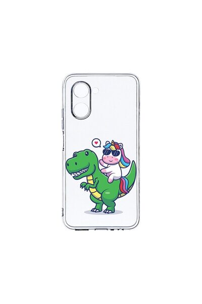 bestcase Husa BestCase¬Æ Clear Silicon 2MM, Compatibila Cu Realme C33, Dino R...