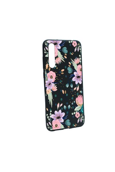bestcase Husa Silicon Flowers, compatibila cu OnePlus Nord CE 5G, rezistenta ...