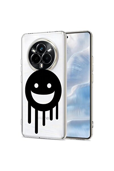 bestcase Husa pentru Realme 14 Pro 5G, BestCase¬Æ Clear Silicon 2MM, Smiley, ...
