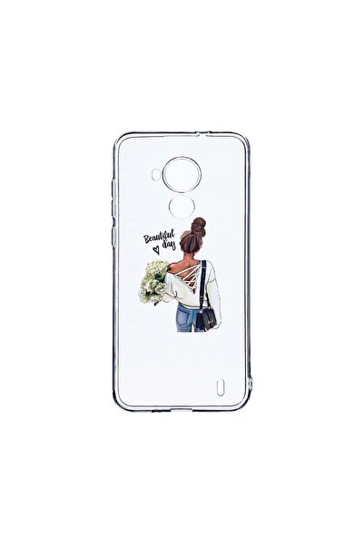 bestcase Διαφανής Θήκη Σιλικόνης 2MM, Συμβατή με Nokia C30, Η Όμορφη Ημέρα τη...