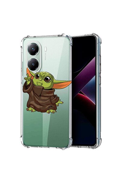 bestcase ¬Æ Husa compatibila Poco X7 Pro 5G, Anti Shock 1.5MM, Baby Yoda, Pro...