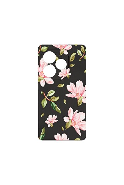 bestcase Θήκη Premium Σιλικόνης, Συμβατή με Realme GT 6, Συλλογή Λουλουδιών, ...