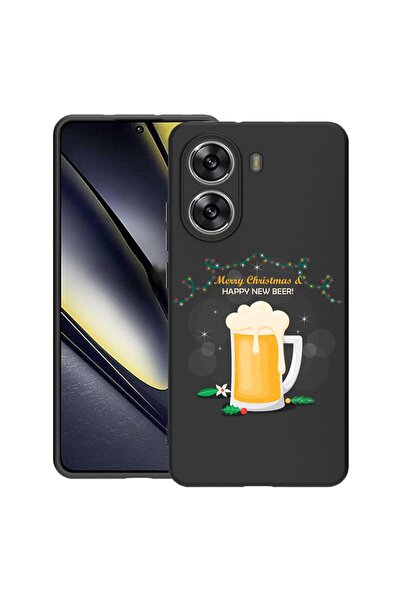 bestcase Θήκη για Poco X7 Pro 5G, Happy New Beer!, Λεπτή σιλικόνη 0.8MM, Αντι...