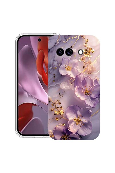 bestcase ¬Æ Husa Anti Shock Съвместима с Google Pixel 9 / Pixel 9 Pro, Флорал...