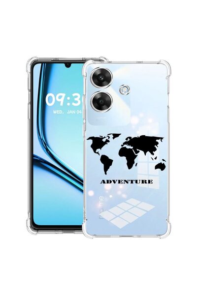 bestcase ¬Æ Husa Anti Shock pentru Realme Note 60 / Note 60X cu Design Advent...