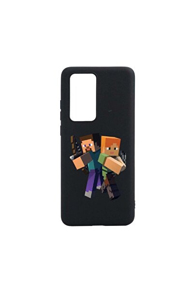 bestcase Husa Huawei P40, Minecraft, rezistenta la uzura, anti-alunecare, din...