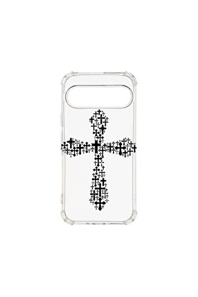 bestcase Husa Αντικραδασμική 1.5MM, Συμβατή με Google Pixel 9 Pro, Σχέδιο Cro...