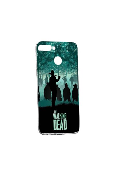 bestcase Защитен калъф The Walking Dead за Huawei Y6 Prime 2018, устойчив на ...