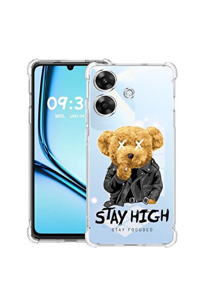 bestcase Αντικραδασμική Θήκη για Realme Note 60 / Note 60X με Σχέδιο Αρκουδάκ...