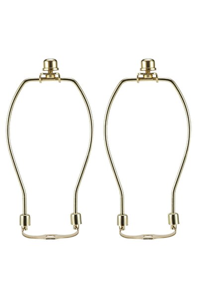 Choice brass 2PS 8-Inch Harvard Horn Floor Lamp with Detachable 3/8 Base Mult...