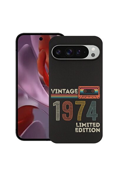 bestcase Husă subțire din silicon pentru Google Pixel 9, Ediție Limitată 1974...