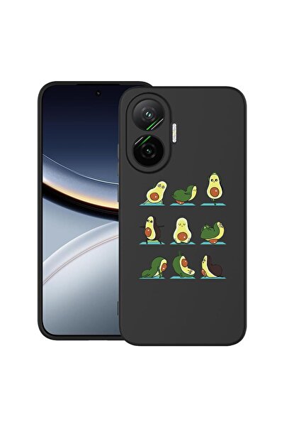bestcase ¬Æ Husa pentru Poco F7 cu Design Avocado Yoga, TPU Mat Ultra Slim, 2...