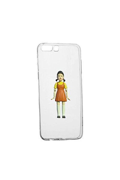 bestcase Husa Silicon Compatibila Cu Huawei Y6 2018, Squid Game - Doll Girl, ...