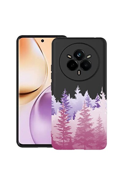 bestcase Husă pentru Realme 14 Pro 5G, Lumini de dimineață în pădure, Silicon...