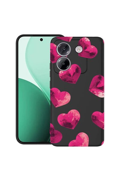 bestcase Υπέρλεπτη Θήκη TPU Συμβατή με Poco M7 Pro 5G, με Σχέδιο Καρδιάς, 210...