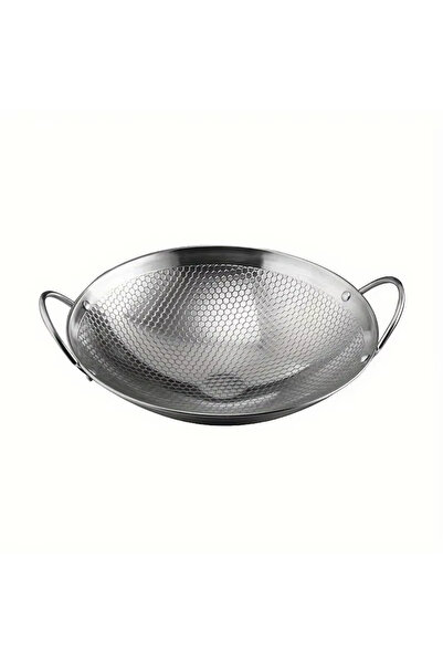 Choice Stainless Steel Pan 1pc 29cm/11.42inch stainless steel honeycomb skill...