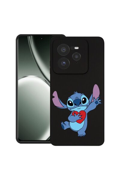 bestcase ¬Æ Husa pentru Realme GT 7 Pro cu Design Love Stitch, TPU Mat Ultra ...
