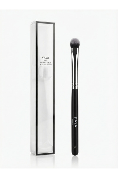 Kaya Eyeshadow Blending and Makeup Application Brush with Fine Bristles for P...