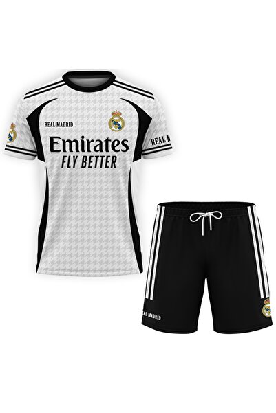 OEM Compleu tricou si pantaloni scurti pentru barbati Real Madrid S