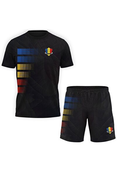 OEM Men's T-shirt and shorts set Romania P074