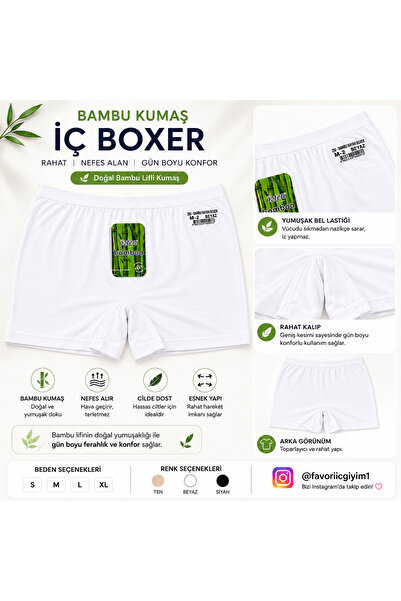 Özten BAMBU KADIN BOXER