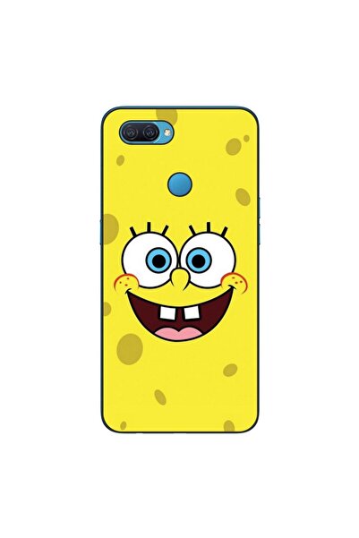 OEM Θήκη συμβατή με Oppo A12 από σιλικόνη gel TPU με σχέδιο Σφουγγαράκης Χαρο...