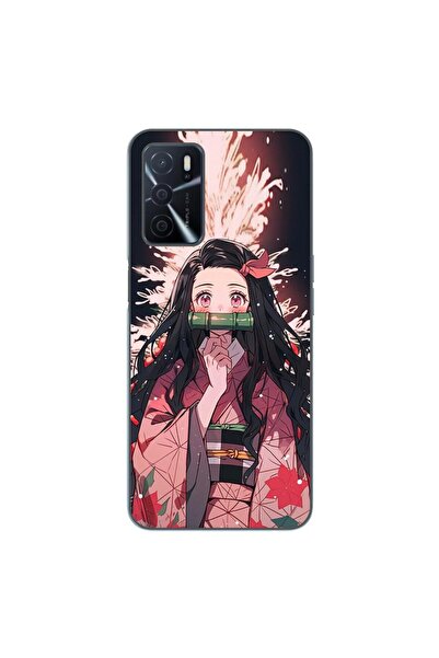OEM Husa compatibila cu Oppo A16 Silicon Gel Tpu Model Demon Slayer Nezuko