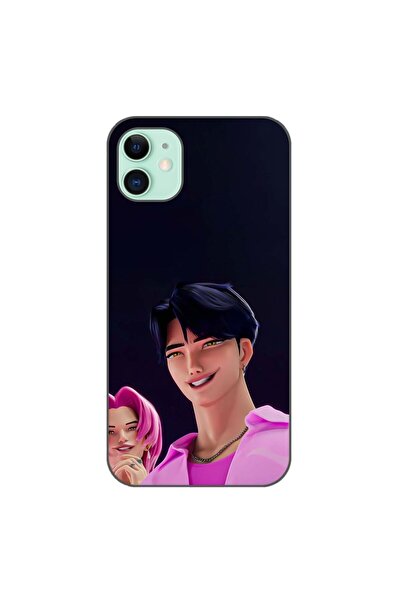 OEM Husa compatibila cu Apple iPhone 11 Silicon Gel Tpu Model KPop Demon Hunt...