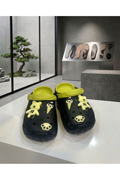 mikam Unisex Children's Orthopedic Slippers with Closed Soles and Accessories