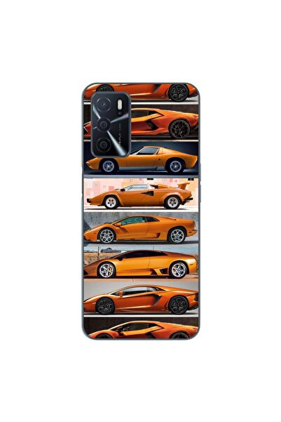 OEM Husa compatibila cu Oppo A16 Silicon Gel Tpu Model Masini Lamborghini