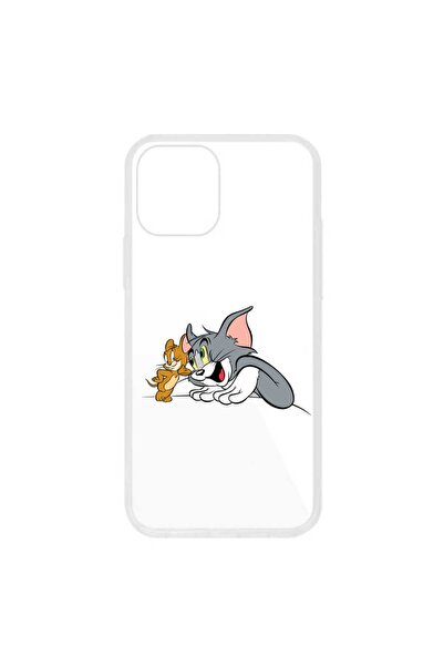 OEM Husa compatibila cu Apple iPhone 12 Mini Silicon Transparenta Model Tom A...