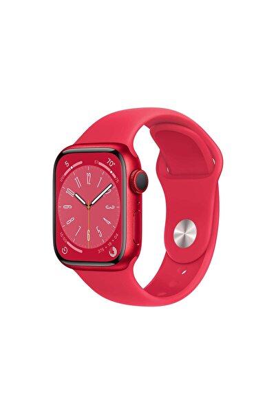 Apple ساعة سلسلة 8 بنظام تحديد المواقع العالمي (GPS) + الاتصال الخلوي، مقاس 4...
