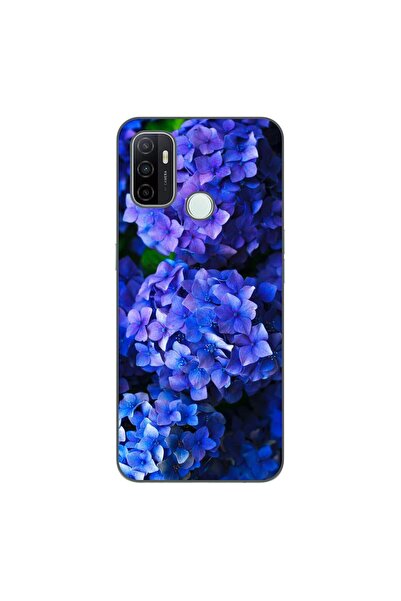 OEM Husa compatibila cu Oppo A53 Silicon Gel Tpu Model Hortensii