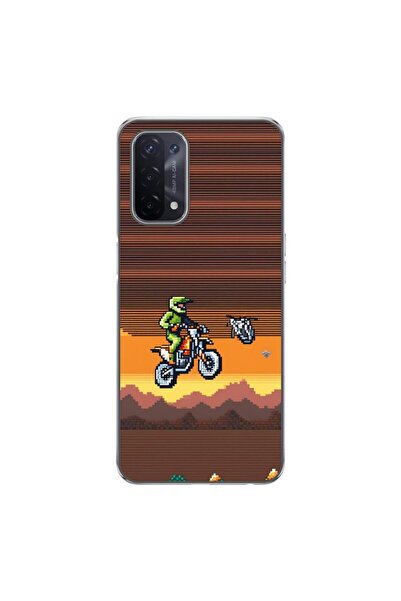 OEM Husa compatibila cu Oppo A54 5G, A74 5G Silicon Gel Tpu Model Pixel Art M...