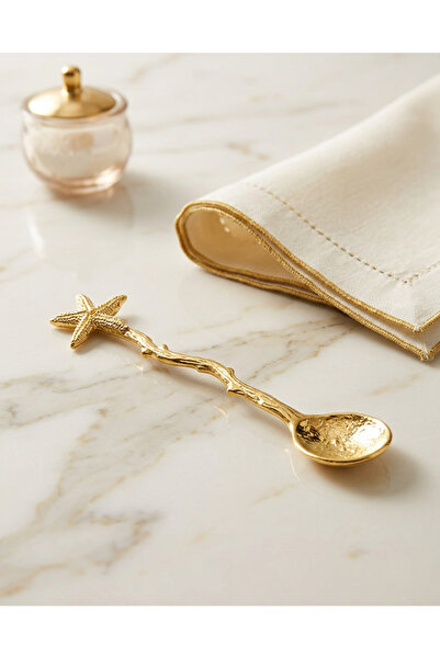 Pressia Starfish Shaped Coffee Spoon Gold Color