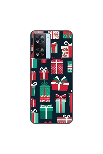 OEM Husa compatibila cu Oppo A57s Silicon Gel Tpu Model Cadouri Craciun Pattern