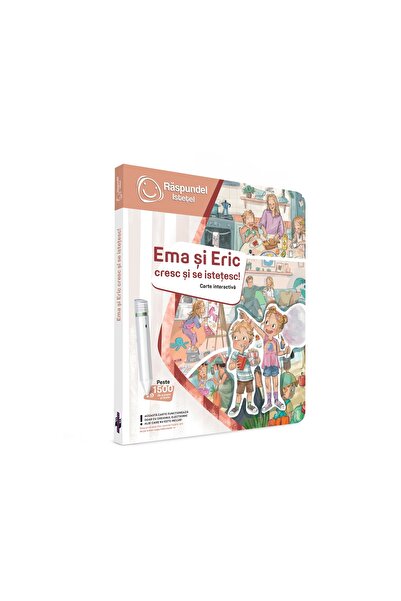 Raspundel Istetel Răspunsul ingenios, un carte de lectură de Ema și Eric