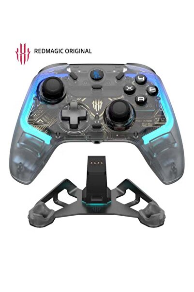 Nubia REDMAGIC Cyber Wireless Gaming Controller 1000Hz – RGB Gamepad with Hal...