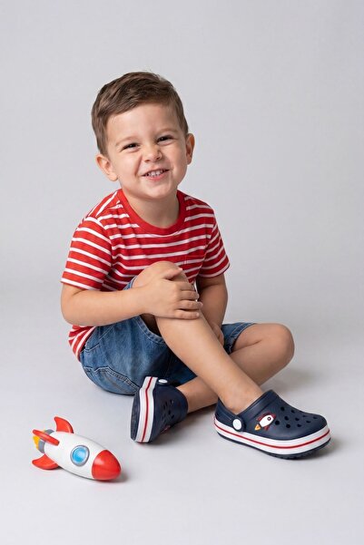 Twigy Papuci Sabo pentru copii Rocket Bleumarin 25/30