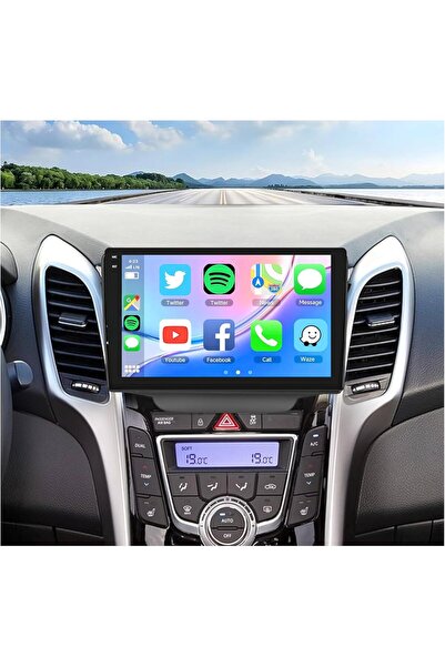 Carplayer شاشة أندرويد لهيونداي i30 موديل 2011-2017، 6 جيجابايت رام، 128 جيجا...
