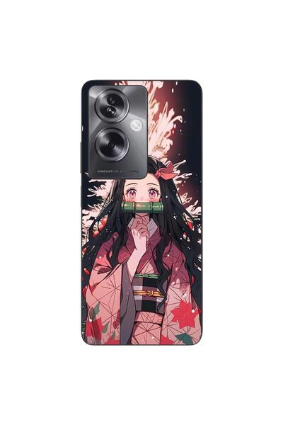 OEM Husa compatibila cu Oppo A79 5G Silicon Gel Tpu Model Demon Slayer Nezuko